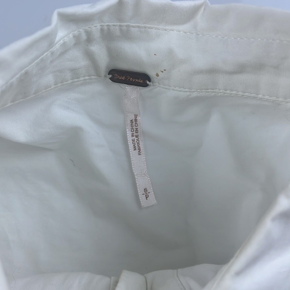 Free People Button Down Shirt S91-25 - Picture 4 of 6